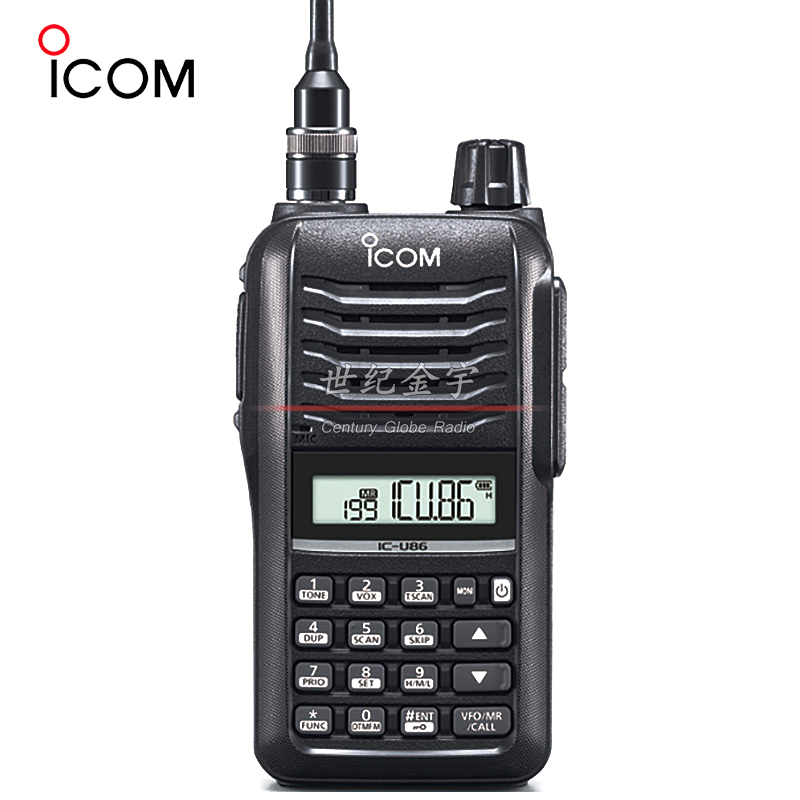 ICOM 艾可慕 IC-U86 手持台对讲机 UHF 单频段