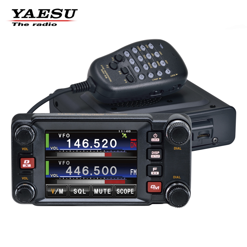 YAESU八重洲FTM400XDR大功率车载电台数字对讲机全彩