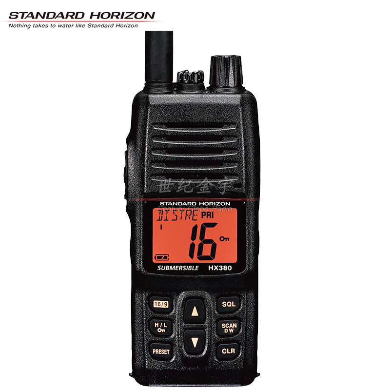 HX380 VHF 甚高频船用对讲机 IPX7 防水等级